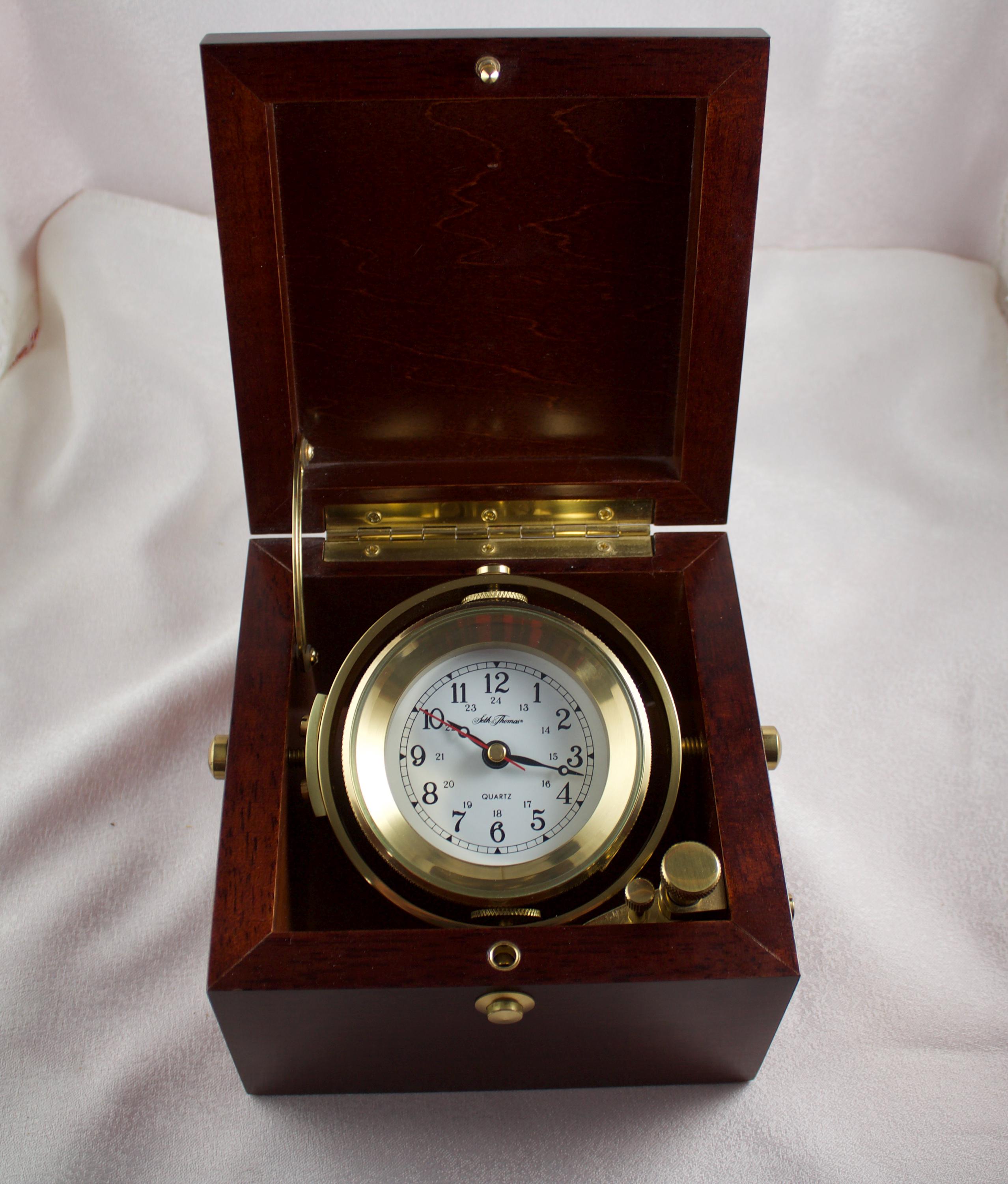 Vintage Seth Thomas Biscayne Ship's Quartz Clock Model No. 1071 - Etsy