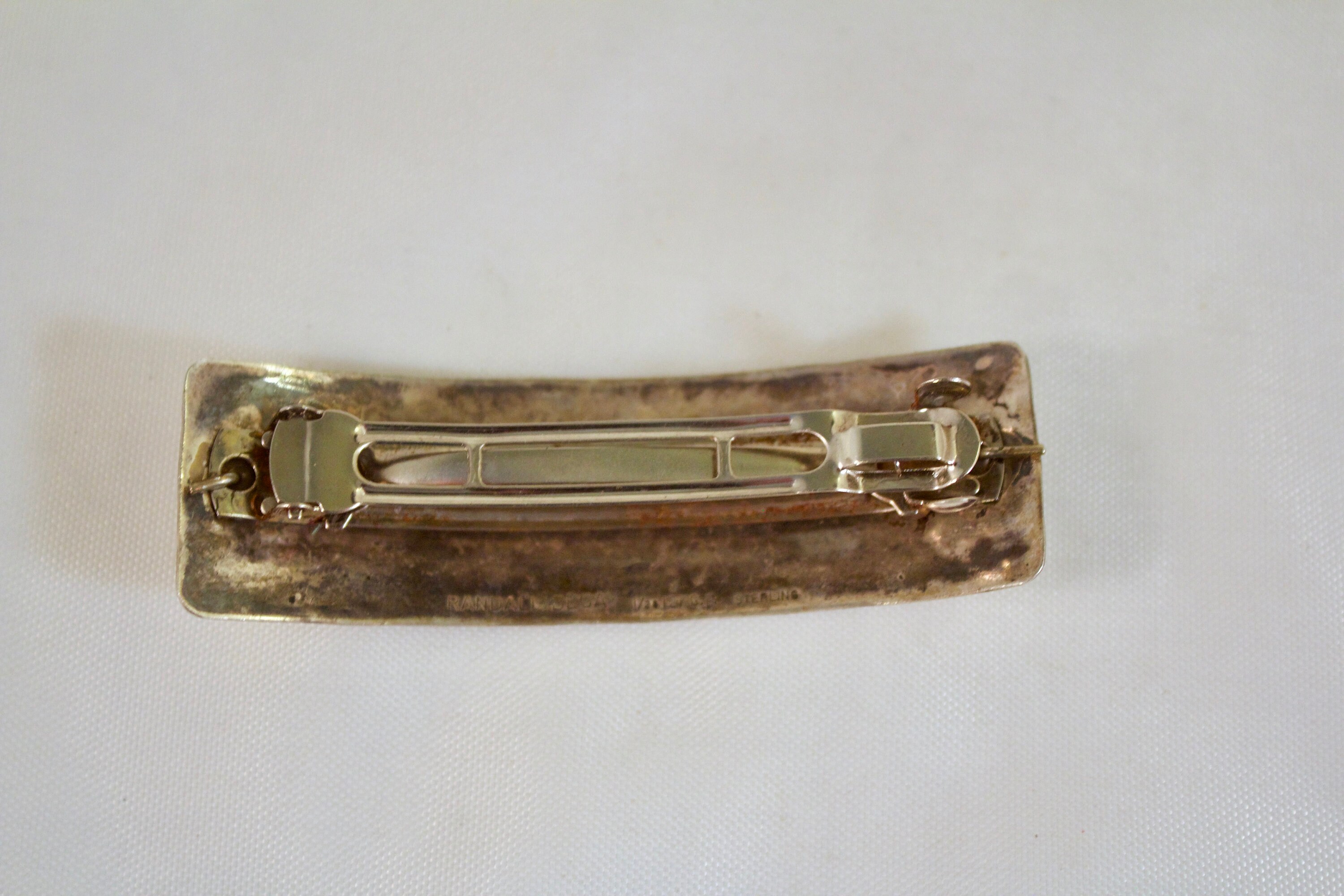 Navajo Artist Randall Begay Sterling and 12kt Gold Filled  display picture 2