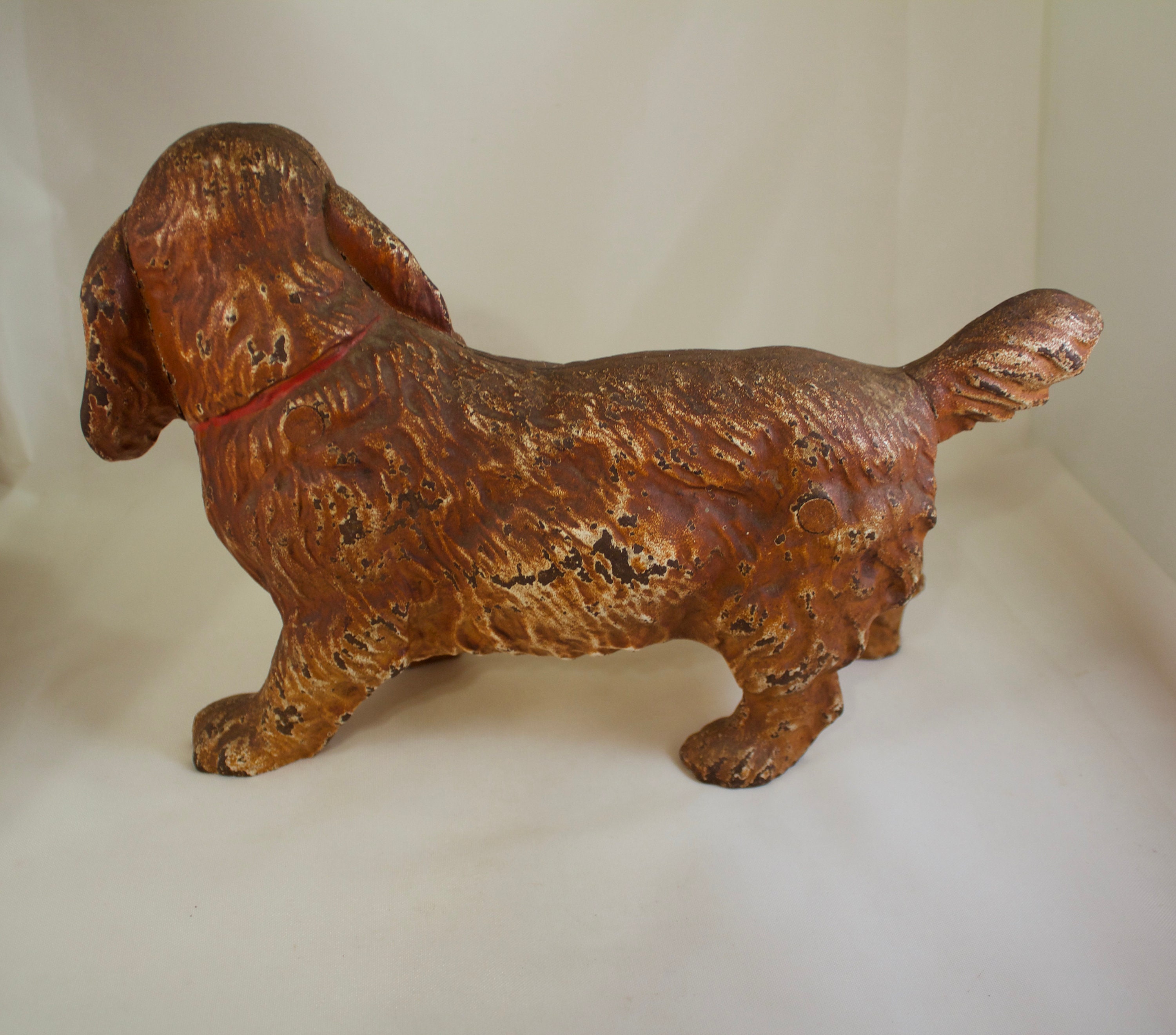 Vintage Hubley Cast Iron Cocker Spaniel Door Stop C1930's - Etsy