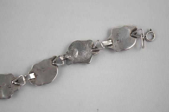 Rare Zuni Silversmith Robert Eustace Silver Feath… - image 5