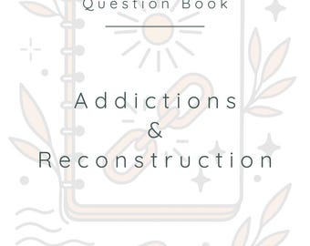 Fragenbuch – Sucht & Wiederaufbau | 50 Fragen + 10 KI-gestützte Anregungen | Verstehen, Navigieren, Wiederaufbauen | Introspektives Tagebuch