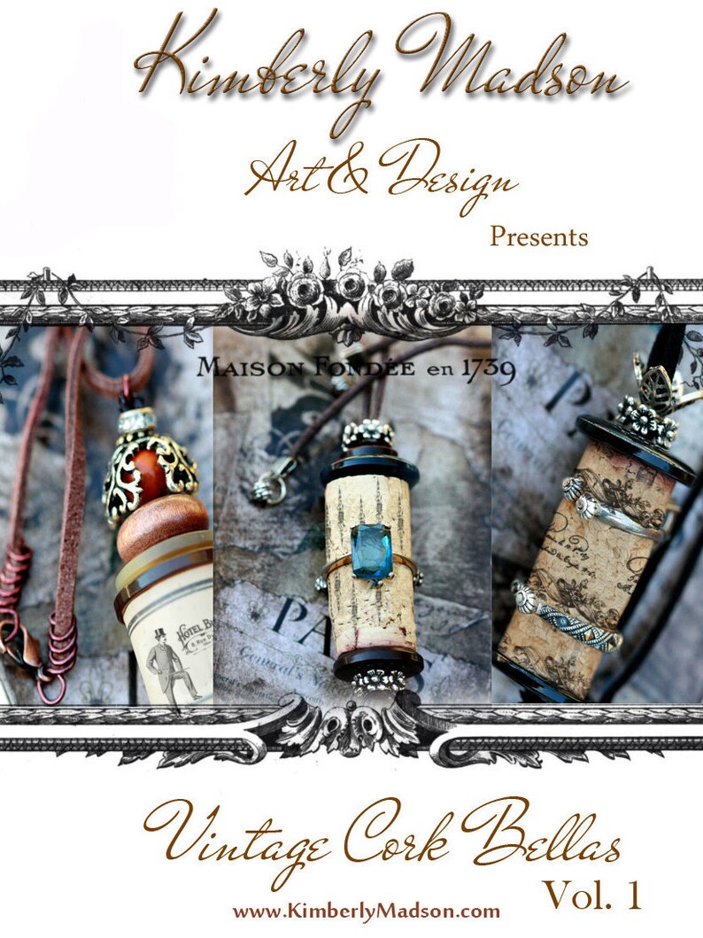 Cork Ornament Book Vol 1, Cork Tutorial, PDF Cork Tutorial, Cork E Book