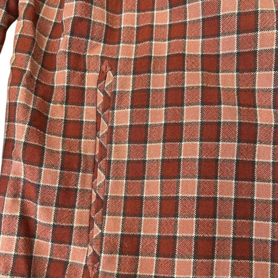Vintage 40s 50s Jantzen 49er Jacket Plaid Wool Sh… - image 5