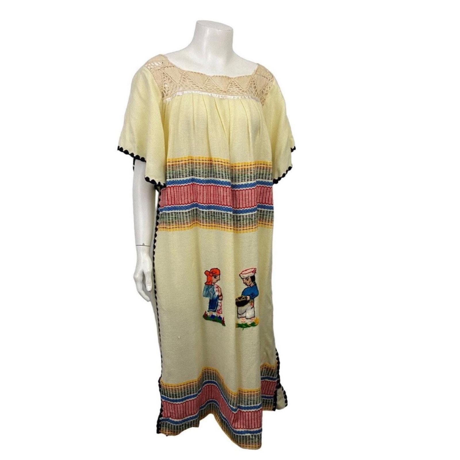 Mexican Midi Dress - Etsy Mexican Midi Dress - Etsy