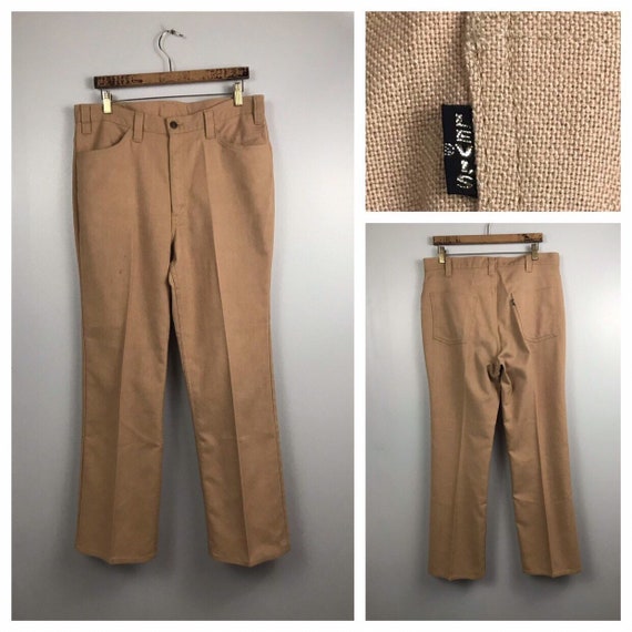 1960s Big E Levis Sta Prest Pants Jeans / 60s Mod