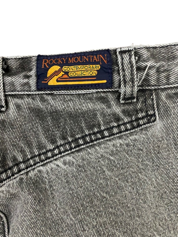 1980s Stone Wash Jeans / 80s Light Acid Wash Jean… - image 7