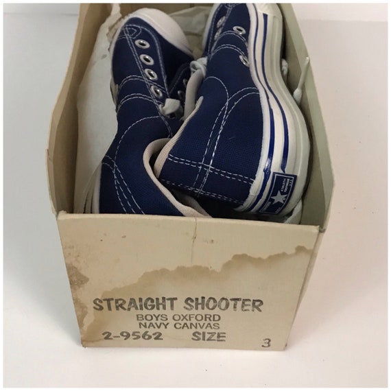 Choose Size Kids / Vintage NOS 1970s Converse Blu… - image 2