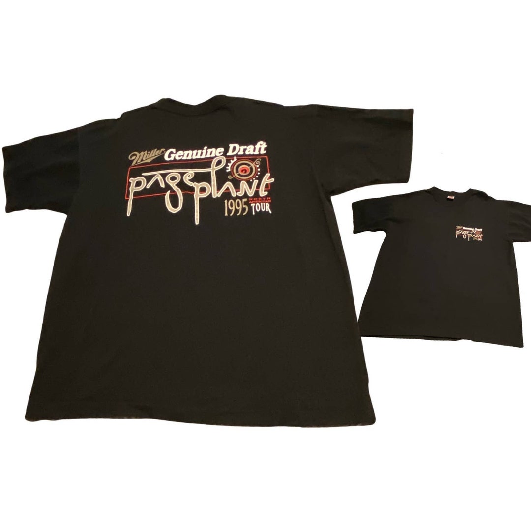 ジミー・ペイジ&ロバート・プラント　Tシャツ 95 Jimmy Page Robert Plant ジミーペイジ ロバートプラント