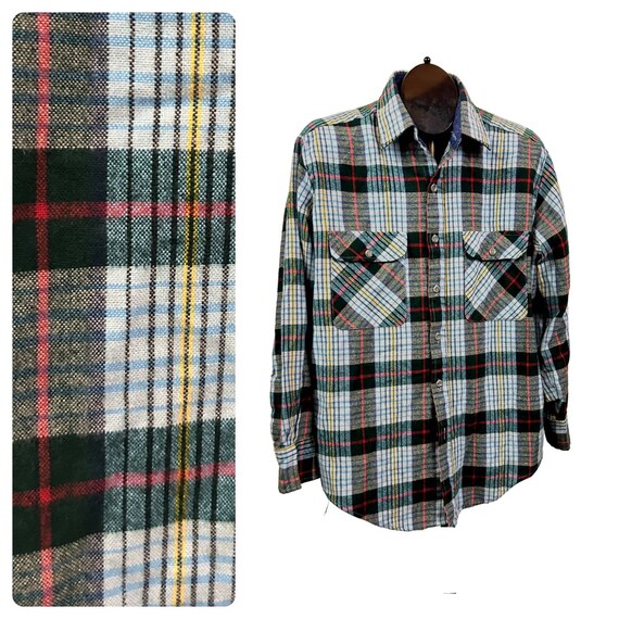 Cromoncent Camicia Uomo In Flanella A Quadri – Misto Cotone – Multicolore – Dalla XS Alla 2XL