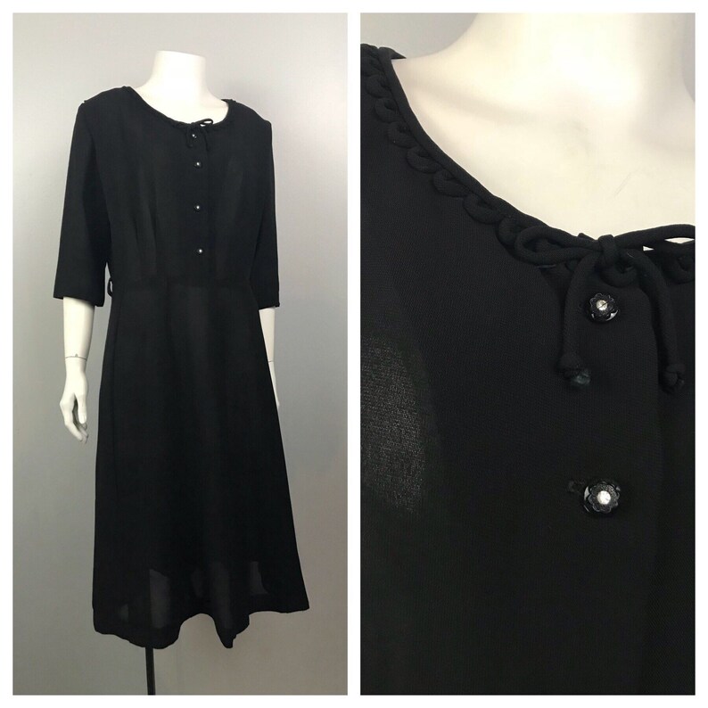 Black Sheer Evening Dress