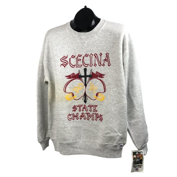 90s デッド ラッセル グレースウェット NWT デッドストック 1990 年代 ラッセル スウェットシャツ ヘザー