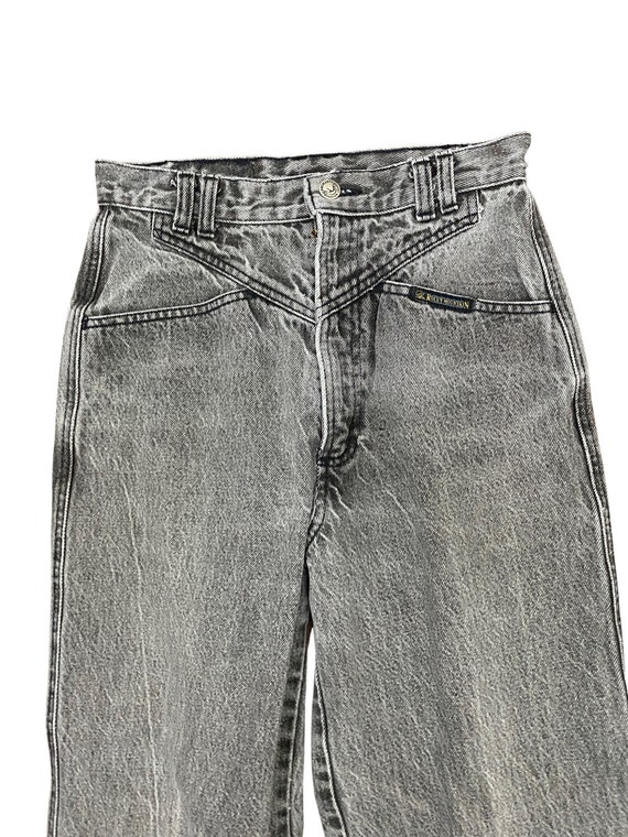 1980s Stone Wash Jeans / 80s Light Acid Wash Jean… - image 2