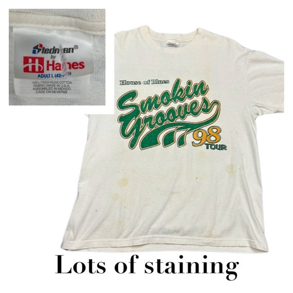 希少 globe tour 1998 VネックTシャツ RODEO CROWNS WIDE BOWL | message Tシャツ (Tシャツ