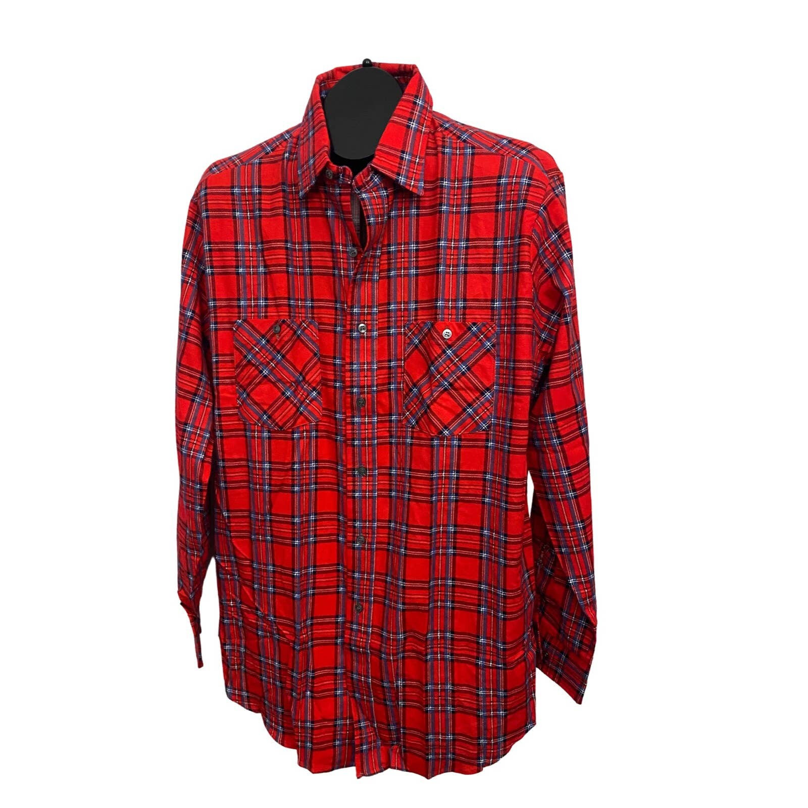 60年代POWRHOUSE PLAID COTTON SHIRT L 60年代POWRHOUSE PLAID COTTON SHIRT L