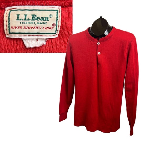 Ll bean thermal clearance shirts