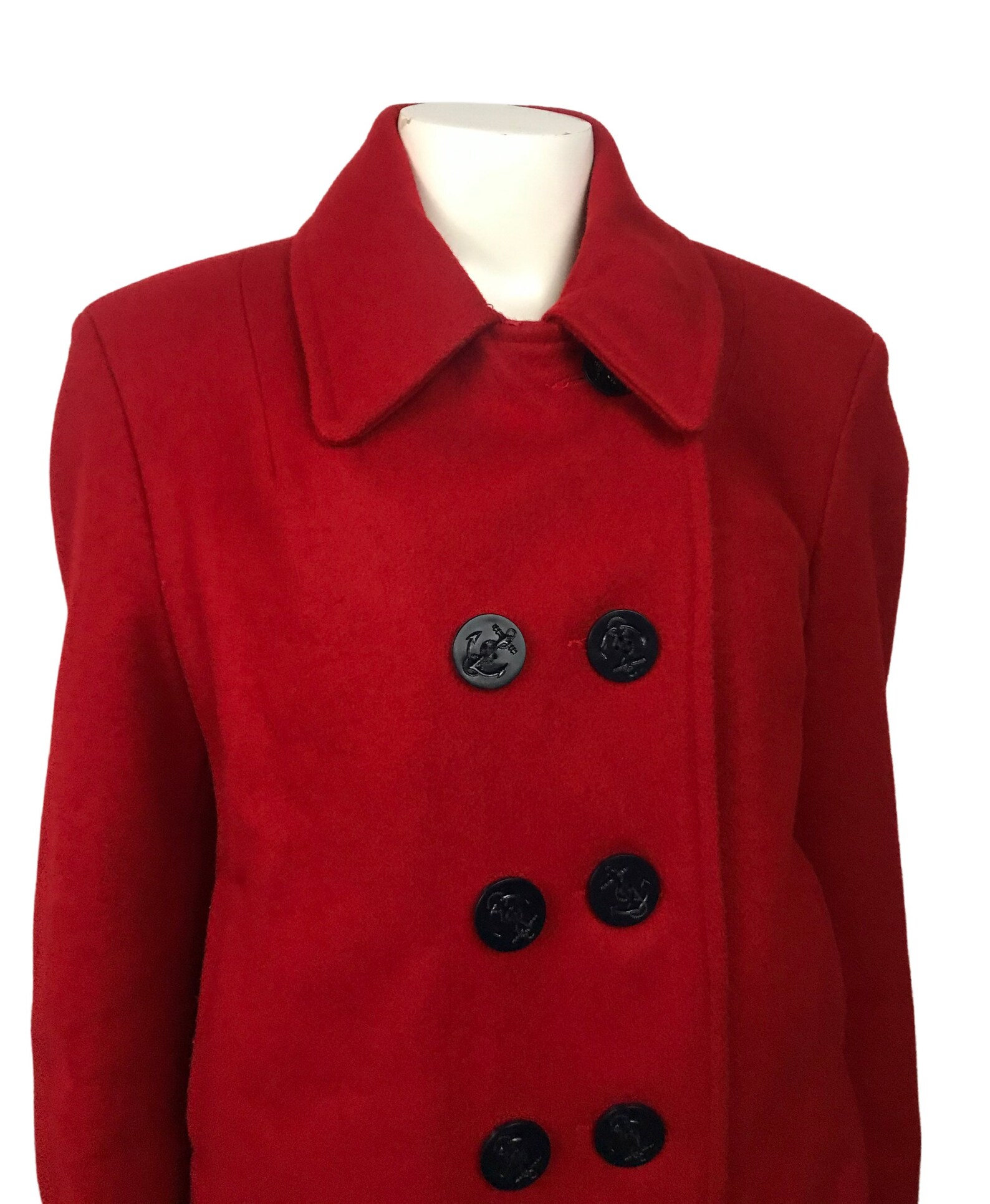 wool button up jacket