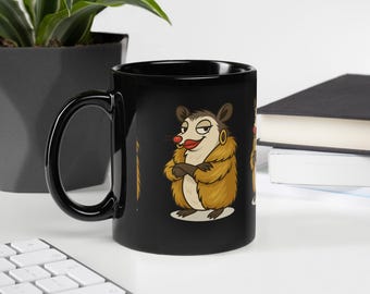 Tazza Miss Possum Diva / Tazza da caffè divertente Sassy Possum