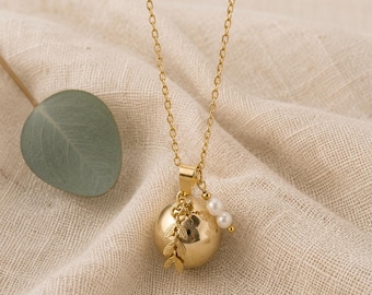 Bola de embarazo 100% acero inoxidable • Joyería para futuras mamás • Hecha a mano • Perla