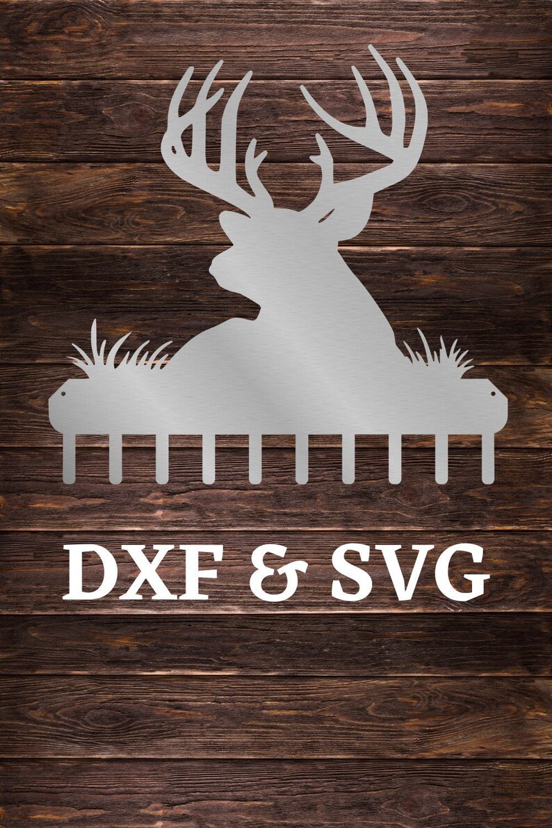 Download Buck Key Holder SVG DXF Digital Download Metal Art | Etsy