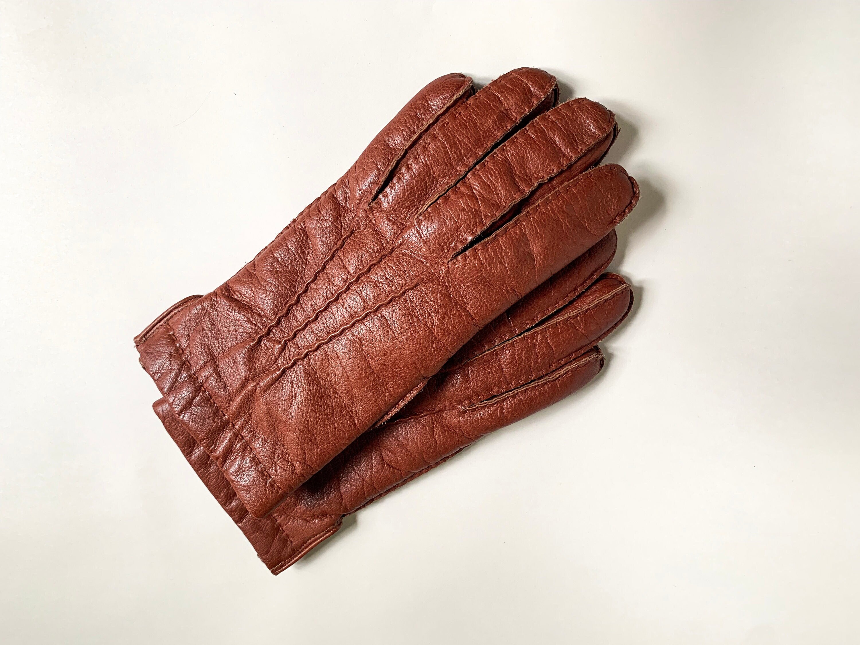aris cashmere lined leather gloves