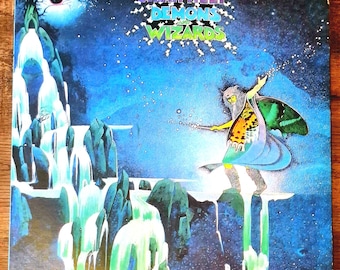 Uriah Heep – Demons and Wizards Rare 1972 Taiwan Pressing – MP 95 – German Master Stampers – EX hardcover omslag en vinyl