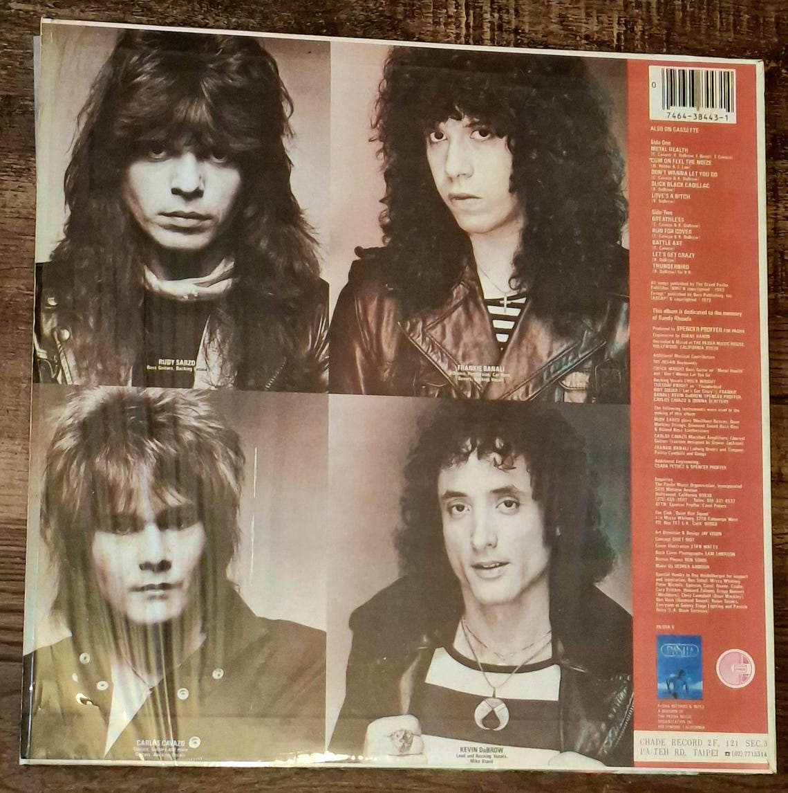 Quiet Riot Metal Health Taiwan Vinyl LP Chade Pressing Heavy Metal Record, Foto 2 von 5