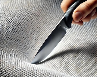 High-Performance Cut-Resistant Kevlar Fabric - Stab-Proof, Puncture-Resistant for Safety Gear, Protective Clothing, and Outdoor Equipment
