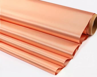 Gold Copper Faraday Fabric: RFID Blocking EMF Shielding Cloth