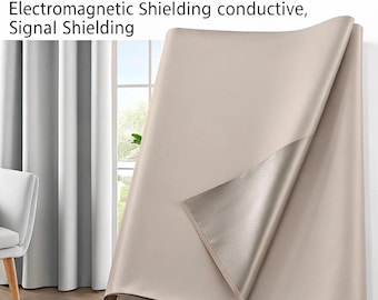 Faraday RFID Blocking Fabric Anti Surveillance Signal Shield Material EMF Shielding