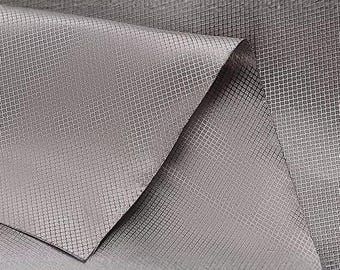 Industrial Grade Faraday Fabric: 80dB+ RFI EMI Shielding Textile, Nickel Copper Blend, Diamond Weave
