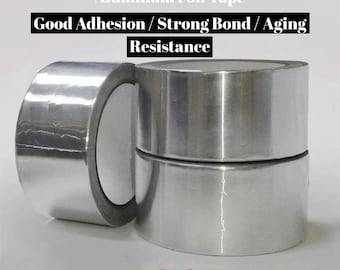 High Temperature Aluminum Foil Tape Conductive Heavy Duty Moisture Proof RFID Blocking Tape