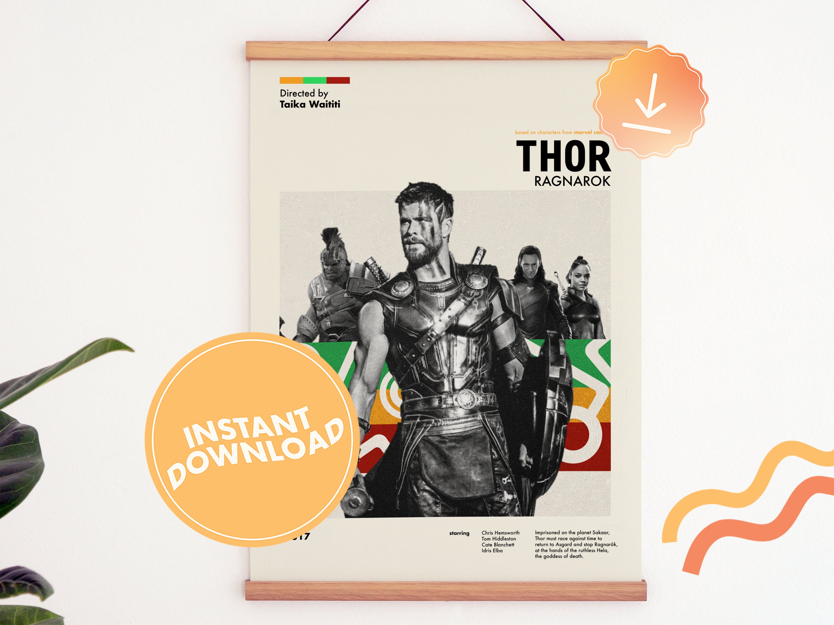 Thor in God Of War Ragnarok  Poster for Sale by berniertheodora