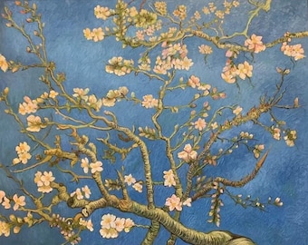 フィンセント・ファン・ゴッホ - アーモンドの花 50 x 60 cm