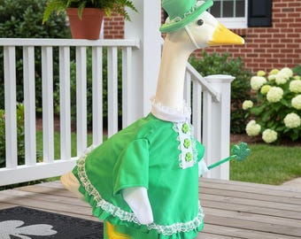 St. Patrick's Day-outfit verandagans – groene ganskleding