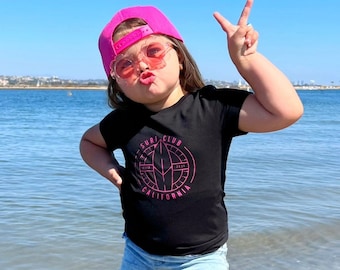 FREE SHIPPING! Surf Club California Infant/Toddler T-shirt, Surfing Shirt for Kids, Summer Toddler Shirt, Graphic Tees for Kids