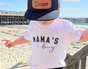 FREE SHIPPING! Mama's Boy Infant/Toddler T-shirt, Mama's Boy Shirt for Kids, Mama's Boy Toddler Shirt, Basics Colors Toddler Shirts