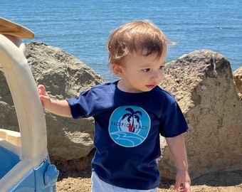 FREE SHIPPING! Pacific Beach Infant/Toddler Surf T-shirt, Surfing Shirt for Kids, Summer Toddler Shirt, Graphic Tees for Kids