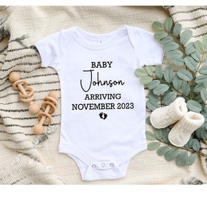 Pregnancy Announcement Onesie®, Pregnancy Reveal Onesie®, Cute Pregnancy Announcement, New Dad Pregnancy Reveal