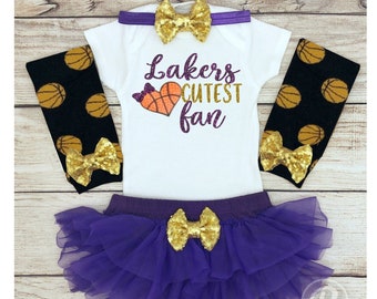 baby boy lakers outfit