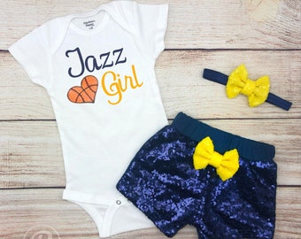 utah jazz baby apparel