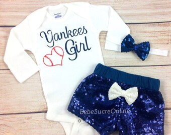 yankee baby girl clothes