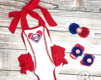 phillies baby girl clothes