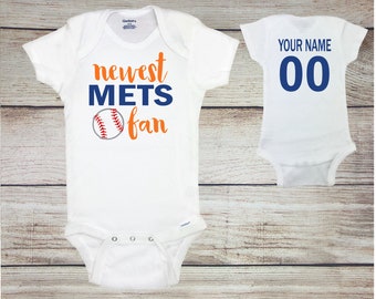 personalized baby mets jersey