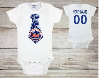 baby mets jersey personalized