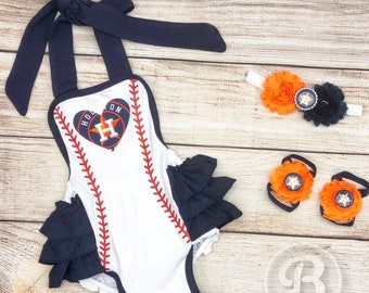 baby girl astros outfit