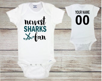 san jose sharks baby jersey