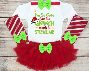 cute little girl christmas outfits