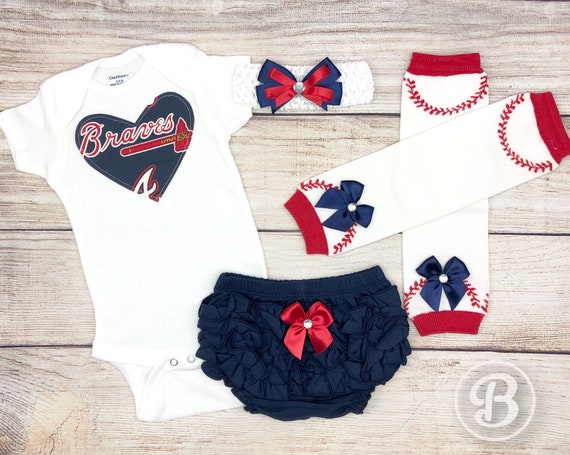 baby girl braves outfit