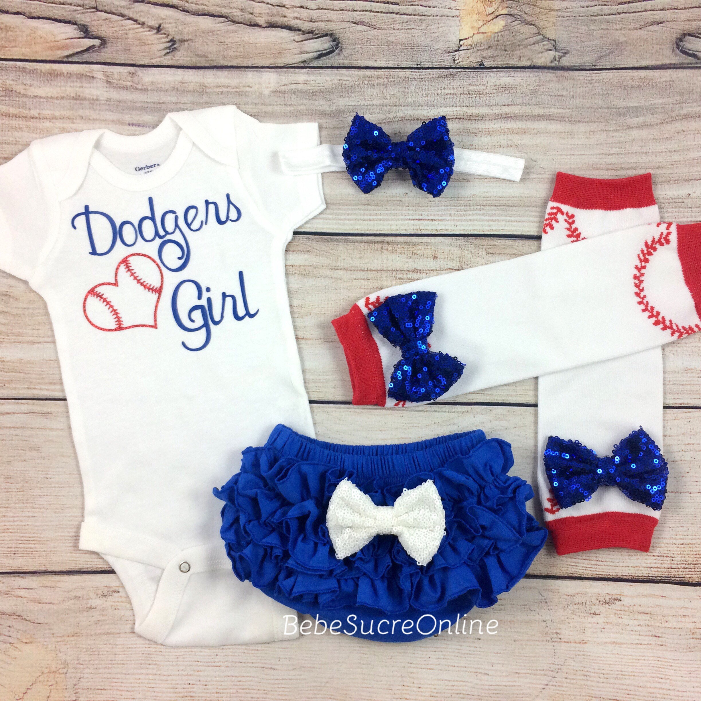 baby girl dodgers outfit