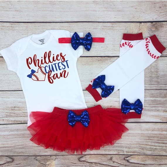 phillies baby girl clothes